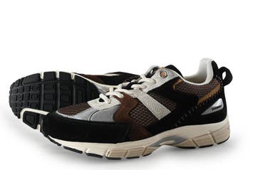Shabbies Amsterdam Sneakers in maat 38 Zwart, Shabbies Amsterdam, Verzenden, Zwart, Sneakers of Gympen