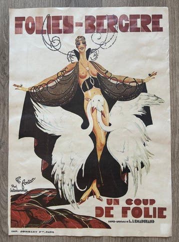 Leo Fontan - Folies Bergère Un Coup de Folie Manifesto