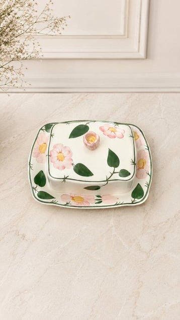 Villeroy & Boch - Rare Luxe - Boterschotel - Wild Rose -