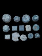 Byzantijns Brons Rare Lot of 14 Commercial Weights (Zonder