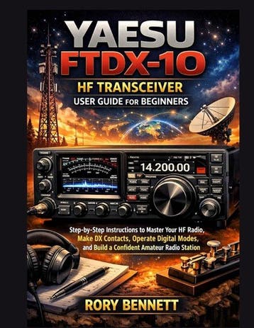 9798243836258 YAESU FTDX-10 HF Transceiver User Guide for..., Verzenden, Nieuw, Rory Bennett