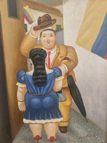 Scuola europea (XX), da Botero - Il primo appuntamento