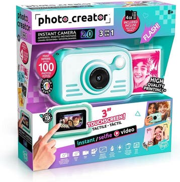 Kinderfotocamera 32MP Touchscreen | Retourdeal | OP=OP, Ophalen of Verzenden, Nieuw, Knutselen, Met licht