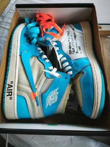 Nike X Off White - Air Jordan 1 x Off-White - Sneakers -, Kleding | Heren, Schoenen, Nieuw