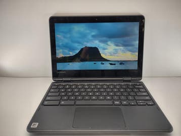 Lenovo 300e Chromebook 4GB ram 32gb flash 360graden touchscr, Qwerty, Verzenden, Touchscreen, 32 GB of minder