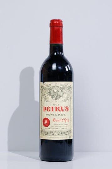 1992 Petrus - Pomerol - 1 Fles (0,75 liter), Nieuw