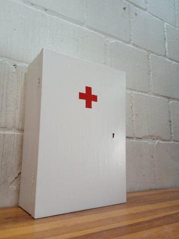 Medicijnkastje - EHBO-kast - Staal