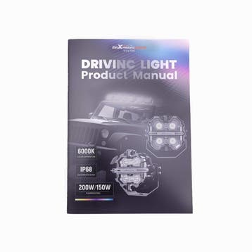 LED High Beam 3.5 19200LM Dual Side Light voor Off Road..., Motoren, Verzenden, Nieuw