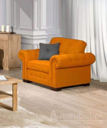 Fauteuil Groenveld - fauteuils - Goud, Nieuw, Stof