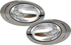 High Power Hull verlichting Ovaal opbouw LED, Watersport en Boten, Bootonderdelen, Nieuw, Ophalen of Verzenden