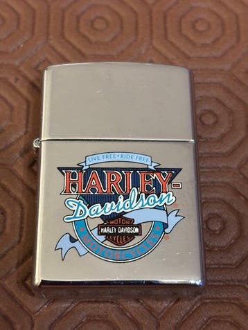 Zippo - Rare Zippo Harley Davidson 1997 Stainless Steel in, Verzamelen, Nieuw