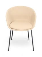 Tova kuipstoel, beige stoffering, Ophalen of Verzenden, Gebruikt, Overige kleuren