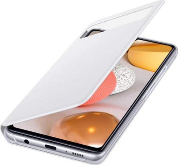 S View Wallet Samsung Galaxy A42 EF-EA426PWE wit, Verzenden, Nieuw