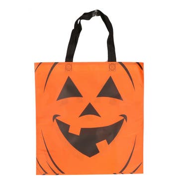 Trick or treat tas voor snoep - oranje - 35 x 37 cm - Hall.., Verzenden, Nieuw