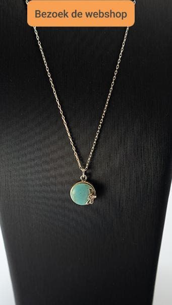 Prachtige Vintage Zilveren Ketting / Collier Duurzaam 925, Sieraden, Tassen en Uiterlijk, Kettingen, Verzenden, Zo goed als nieuw