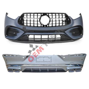 GLC63 Coupe AMG Look Bodykit | GT-R Black | C254 | 22-26 |, Mercedes-Benz, Nieuw, Ophalen of Verzenden, Bumper