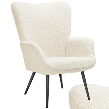 Fauteuil Hygge gestoffeerd, ergonomisch, draagkracht 150 kg, Verzenden, Nieuw