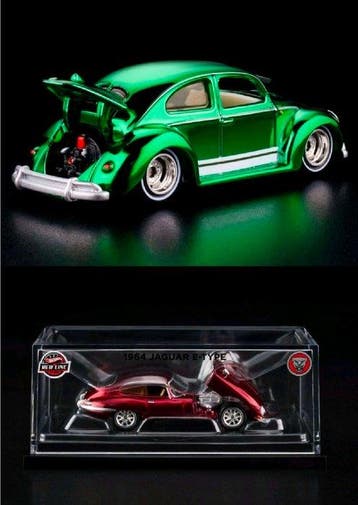Hot Wheels, Mattel 1:64 - Modelauto (2) - Hot Wheels RLC, Nieuw