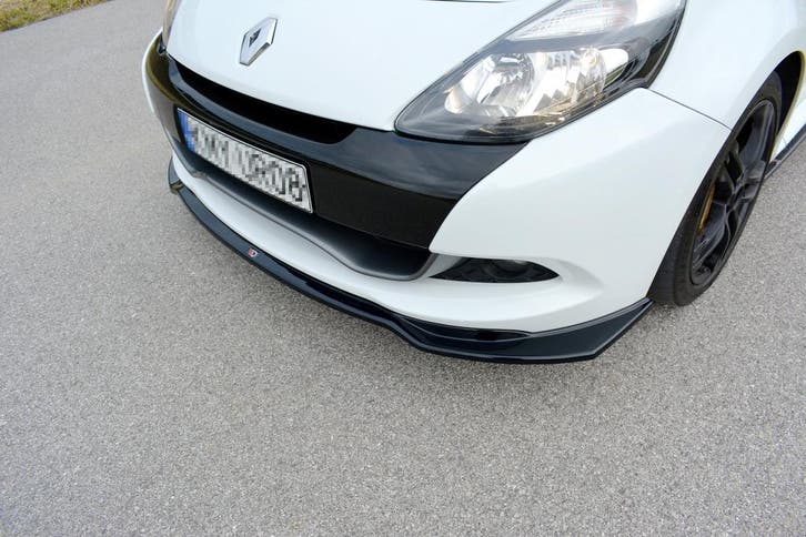Front Splitter V.1 RENAULT CLIO MK3 RS FACELIFT, Auto diversen, Tuning en Styling, Verzenden