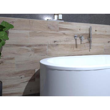 Flaviker Nordik Wood Vloertegel - 20x120 cm - Mat Bruin, Ophalen of Verzenden, Nieuw