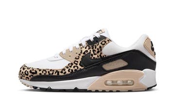Nike Air Max 90 Leopard Sanddrift Black (W), Nieuw
