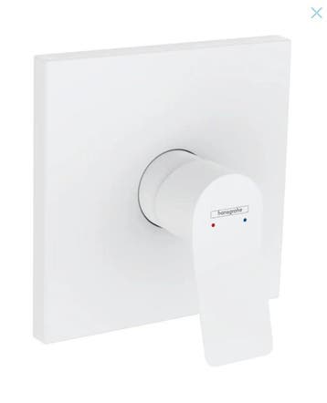 Hansgrohe Vivenis - Inbouw douchekraan, mat wit 75615700, Doe-het-zelf en Verbouw, Ophalen of Verzenden, Nieuw, Bad
