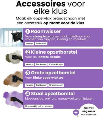 2dekans | Hendriqs® XL Stoomreiniger 105 °C - 1,5L Stomer, Ophalen of Verzenden, Zo goed als nieuw