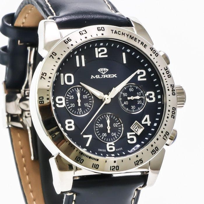 Murex - Swiss Chronograph - MUC564-SL-9 - Zonder, Sieraden, Tassen en Uiterlijk, Horloges | Heren