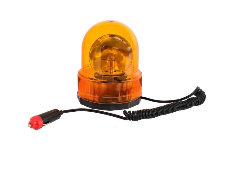 Zwaailamp Gloeilamp - Oranje - Magnetisch - 24V - GEKO, Doe-het-zelf en Verbouw, Bouwverlichting, Overige typen, Nieuw, Ophalen of Verzenden