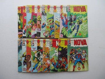 Nova N°1 à N°19 - 19 Magazines - Eerste druk - 1978/1979, Nieuw