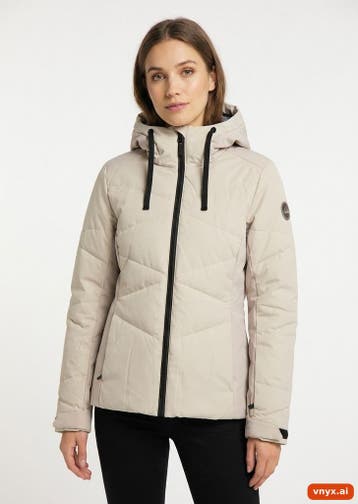 ICEPEAK Pufferjassen Dames maat S Beige Vintage, Ophalen of Verzenden, Nieuw