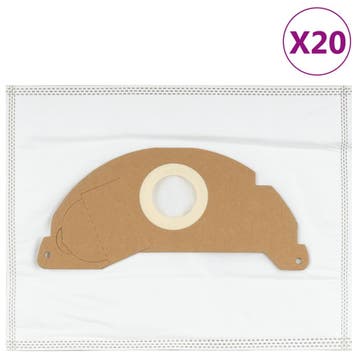 vidaXL Stofzuigerzakken voor Karcher A2004 20 st, Witgoed en Apparatuur, Verzenden, Nieuw