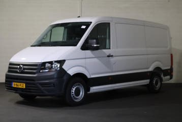 Volkswagen Crafter 2.0 TDI L3 H2 Airco Apple Carplay Camera, Stof, Gebruikt, Euro 6, Volkswagen