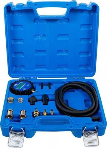 Vacuum en benzinepomptester digitaal met adapter-set, Auto diversen, Verzenden, Nieuw