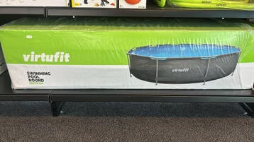 Virtufit Rond Zwembad 366cm bij 76cm, Tuin en Terras, Ophalen, Nieuw