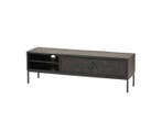 Tv-meubel Carving Mangohout 160 cm | MySons, Ophalen of Verzenden, Nieuw