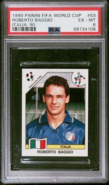 Panini 1990 Panini World Cup Italia 90 #53 Roberto Baggio -, Verzamelen, Stickers