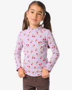 HEMA Kinder T-shirt rib fruit lichtpaars van €9.99 voor sale, Verzenden, Nieuw