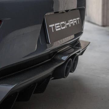 Porsche 911 992.2 GT3 TECHART Carbon Achterdiffuser Set, Verzenden