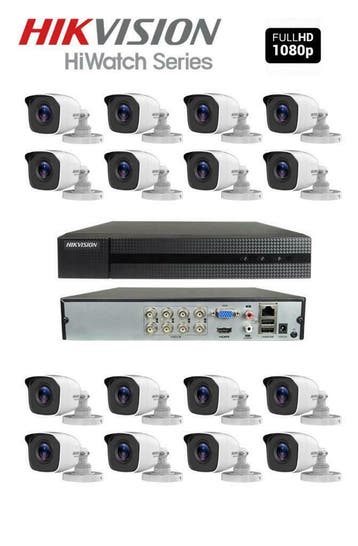 Hikvision beveilging set 16 x 2 Megapixel Bullet + 2TB, Ophalen of Verzenden, Nieuw
