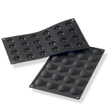 Martellato Siliconen Vorm Halve Bol Ø25x12,5mm (28) 29x17cm, Verzenden, Nieuw