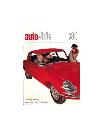 1966 AUTOVISIE MAGAZINE 30 NEDERLANDS, Nieuw, Author
