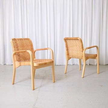 Artek - Alvar Aalto - Stoel - Series 45 - Birch