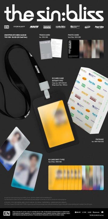 kpop merchandise - Enhypen - The sin: bliss (Special item..., Verzenden, Zo goed als nieuw