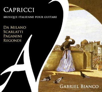 cd - gabriel bianco - CAPRICCI MUSIQUE ITALIENNE GUITARE..., Verzenden, Zo goed als nieuw