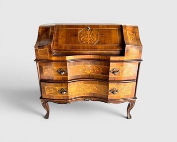Fratelli Bovolone - Commode - Walnoot - Tromeau met ribalta
