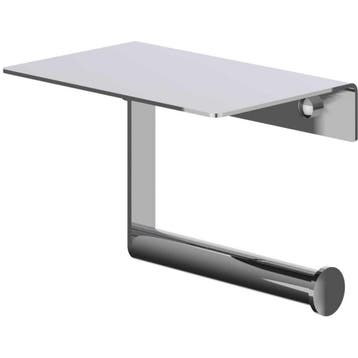 IVY Toiletrolhouder met Planchet - Chroom, Ophalen of Verzenden, Nieuw