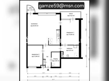 Nieuwegein: 3-kamer flat, 82 m², €696 huur