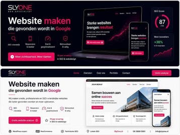 Website laten maken die gevonden wordt in Google, Webdesign