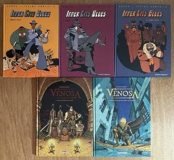 Inner City Blues T1 à T3 + Vénosa T1 + T2 + frontispice -, Boeken, Nieuw